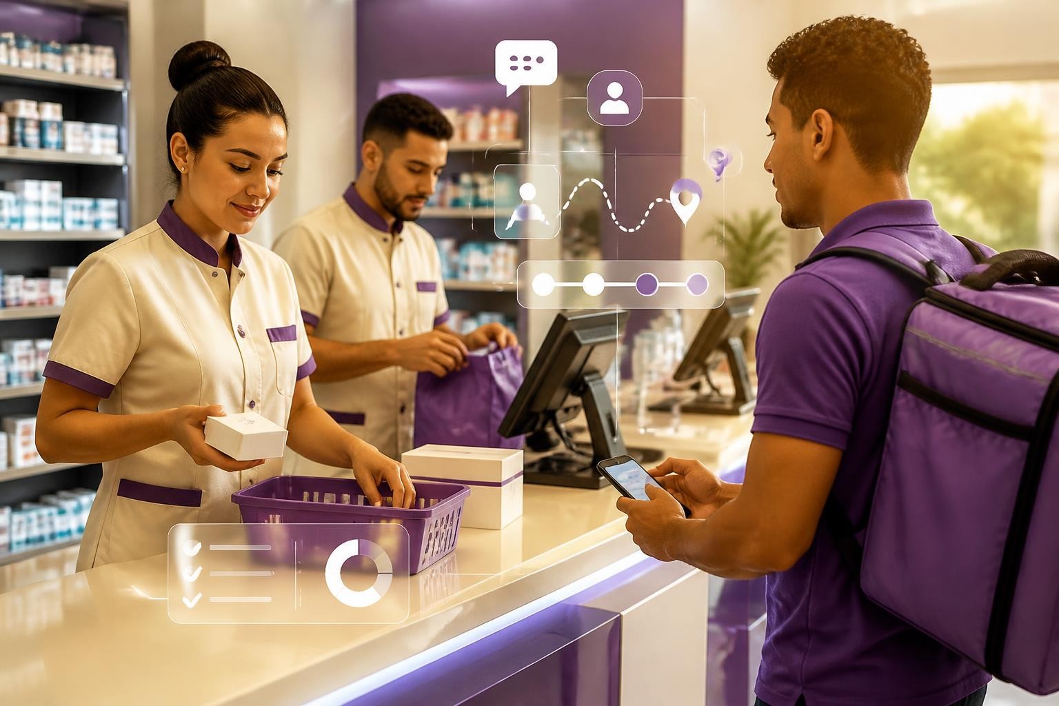 Como dividir o WhatsApp entre balcão e delivery sem sobrecarregar a equipe